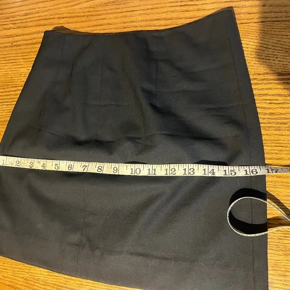 Gucci Tom Ford era miniskirt black mini skirt size 38 xs xxs 0 00 23 24 25 italy - Picture 2 of 13